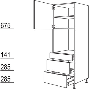 41419-nobilia Hochschrank für Backofen und Mikrowelle GOS2A-1 60cm top-shelf.de