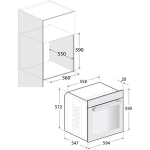 Beko BBIM110N1X Zeichnung
