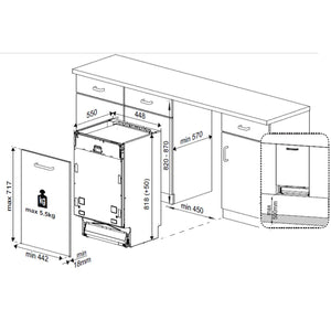 Beko BDIS15N22 Zeichnung