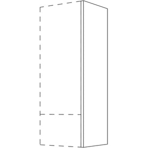 Nobilia Abschluss- - Zwischenwange für Aufsatzschränke- Höhe 2 AW10-2 10845