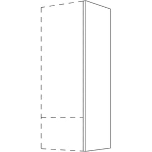 Nobilia Abschluss- - Zwischenwange fuer Aufsatzschraenke- Hoehe 2 AW10-2 10845