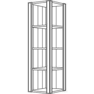 Nobilia Abschlussregal Landhaus ARA-PIH-1 34781