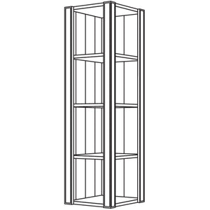 Nobilia Abschlussregal Landhaus ARA-PIH-2 42781