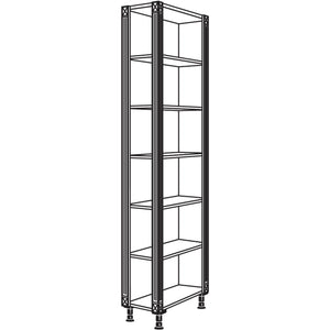 Nobilia Abschlussregal Landhaus HRA-PI-3 45794