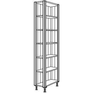 Nobilia Abschlussregal Landhaus HRA-PIH-2 34097