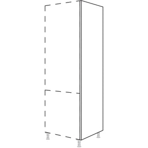 Nobilia Abschlusswange in Korpushöhe HWK10-3 10813