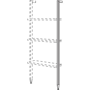 Nobilia Aluminiumstollen in Highboardhöhe XL HRS30-X 21932