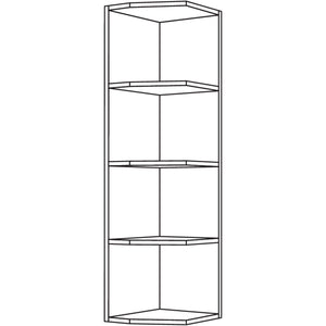 Nobilia Aufsatz-Abschlussregal ARA18-2 41187