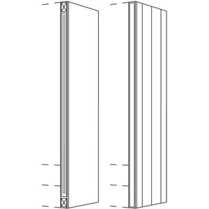 Nobilia Aufsatzschrank-Pilaster für Aufsatzschränke- Höhe 3 API-3 44759