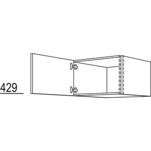 Nobilia Aufsatzschrank-amp-nbsp- zur Montage auf Hochschraenken NAHS60-43 63246
