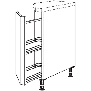 Nobilia Auszugschrank- diagonal UZA15 109
