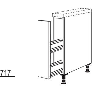 Nobilia Auszugschrank UA45 22022