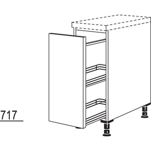 Nobilia Auszugschrank UAMD30 21139