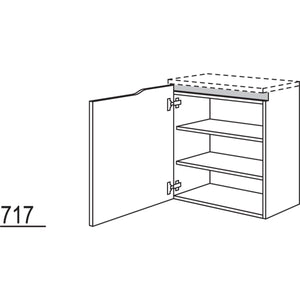 Nobilia Badezimmer-Abschluss- Sideboard Curve NBSAC60-72 67461