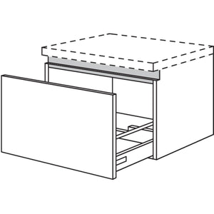 Nobilia Badezimmer-Auszugschrank NBUA90-43 67457