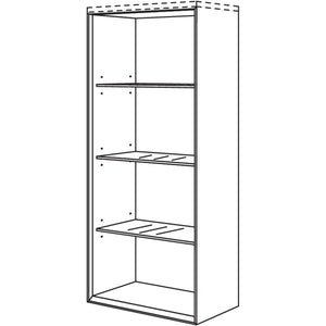 Nobilia Badezimmer-Facettenregal BMFR60-158 44876