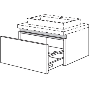 Nobilia Badezimmer-Waschtischschrank NBWA60-36 67335