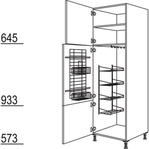 Nobilia Besen-- Geräteschrank HB40-3 43028