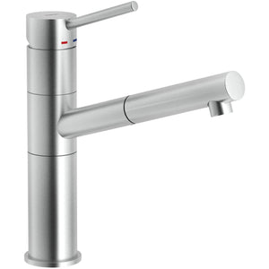 Nobilia CARLO NOBILI- Hochdruck- Einhebelmischbatterie Snow mit Brause- Mischbatterie 17664 17664