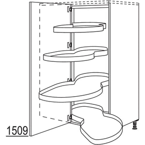 nobilia Eck-Highboard HESAF100-45 20513
