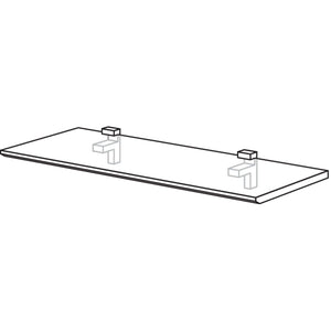 Nobilia Facettenbord mit Bodenhaltern- 16 mm stark VBF16100 16812