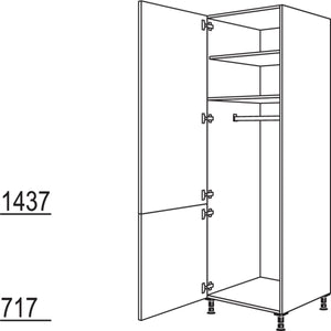 Nobilia Garderobenschrank HDWG60-3 42079