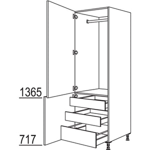 nobilia Garderobenschrank HDWGIA60-2 35082