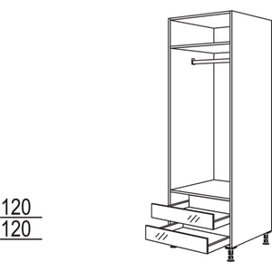 Nobilia Garderobenschrank HWGAO40-1 24005