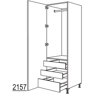 nobilia Garderobenschrank HWGIAF60-3 43090