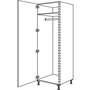 nobilia Garderobenschrank NHSWGF60-1 21149