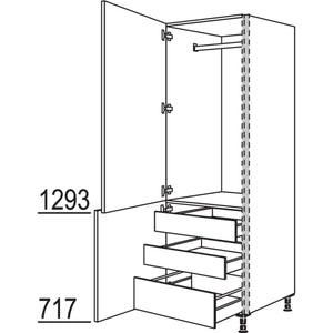 nobilia Garderobenschrank NHSWGIA60-1 21188