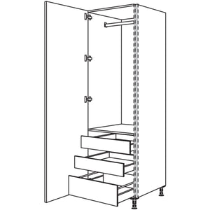 nobilia Garderobenschrank NHSWGIAF40-3 53139