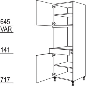 Nobilia Geräte-Umbau Backofen GDOS-3 43457