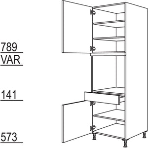 Nobilia Geräte-Umbau Backofen GOS-3 43437