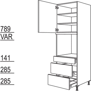 Nobilia Geräte-Umbau Backofen GOS2A-3 43461