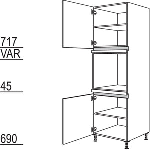 Nobilia Geräte-Umbau Backofen NGO-3 45532