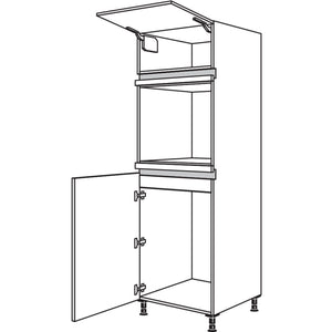 Nobilia Geraete-Umbau Kuehlautomat und Backofen NG88O-2 34682