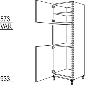 Nobilia Geräte-Umbau Kühlautomat und Backofen NGS88O-3 53942