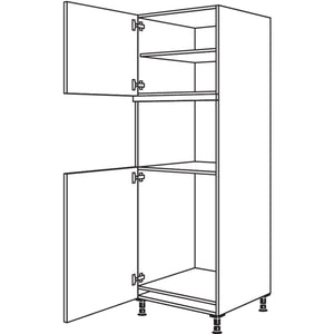 Nobilia Geraete-Umbau Kuehlautomat und Mikrowelle - Dampfgarer - Kompaktgeraet G88MDK-1 24629