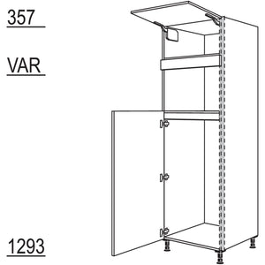 Nobilia Geraete-Umbau Kuehlautomat und Mikrowelle NGS123M-3 54954