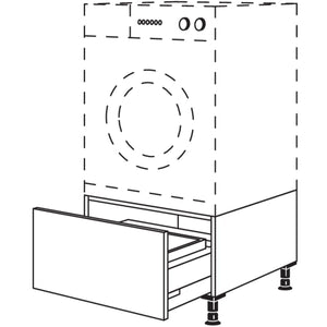 Nobilia Geraete-Unterbau fuer Waschmaschine - Trockner GUWST60 28148