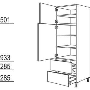 Nobilia Geschirr-- Vorratsschrank H2A50-1 24019