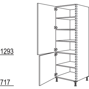 Nobilia Geschirr-- Vorratsschrank NHS60-1 21161