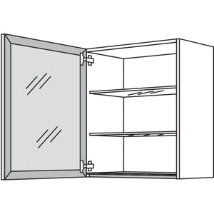 Nobilia Glas-Wandschrank Square WSQ60-2 41526