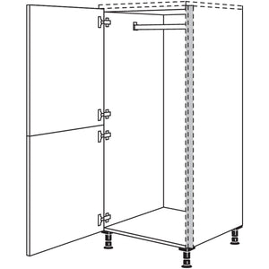Nobilia Highboard Garderobenschrank NHSWG60 083