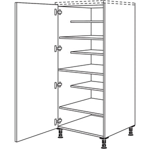 nobilia Highboard Schuhschrank HWSF60 21543
