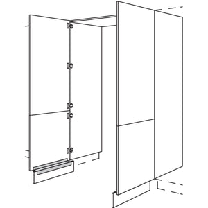 Nobilia Hochschrank-Durchgangstuer HDWDT80-1 56627