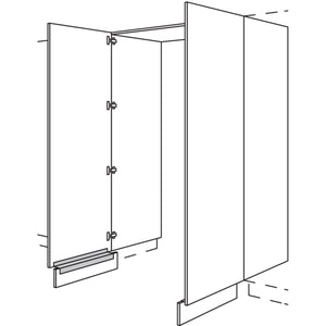 nobilia Hochschrank-Durchgangstuer HWDTF100-1 56603