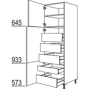 nobilia Hochschrank HI40-3 43052