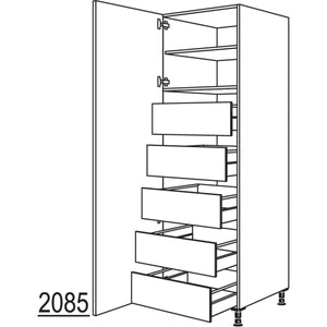 nobilia Hochschrank HIF50-2 35057